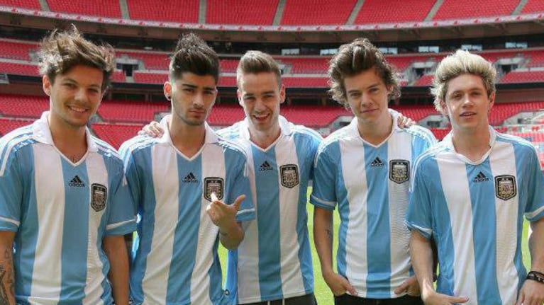 One Direction en su visita a Argentina. (Foto: web)
