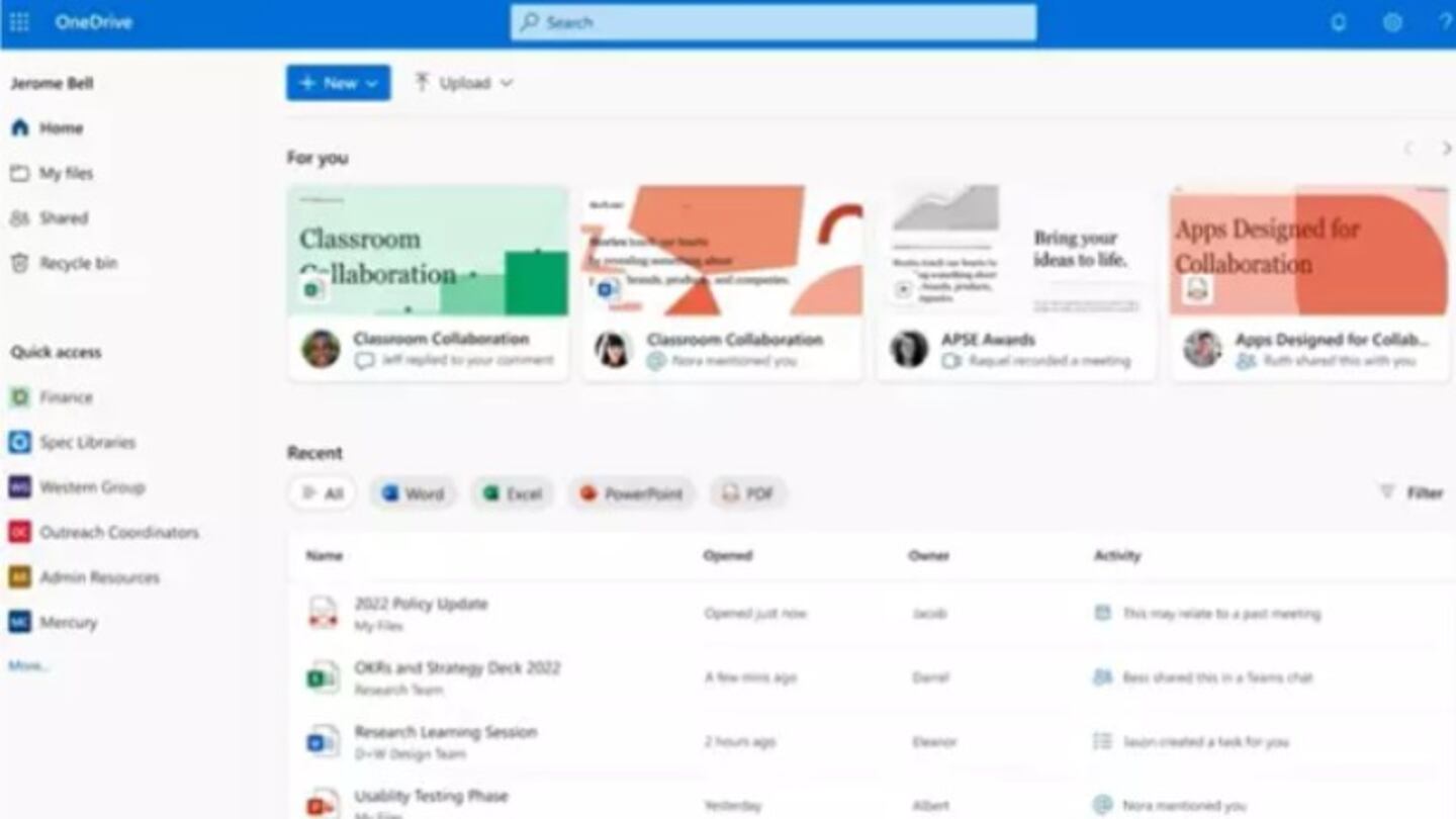 OneDrive celebra su 15º aniversario