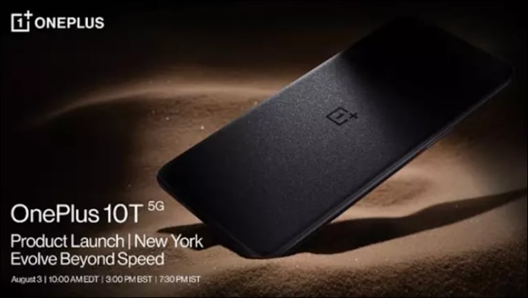 OnePlus 10T 5G confirma su llegada con Snapdragon 8+ Gen 1 y OxygenOS 13