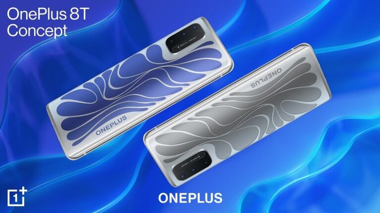 OnePlus 8T Concept emplea tecnología que cambia de color. Foto: DPA.