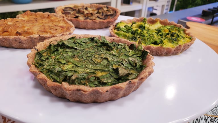 Opciones de tartas saladas: 3 recetas fáciles para tu cocina