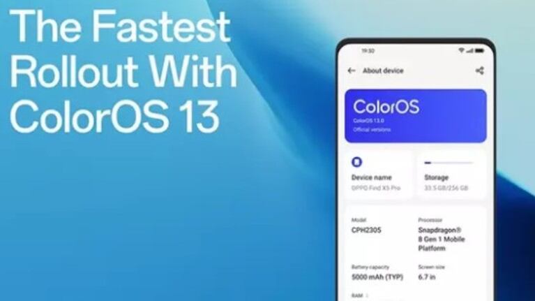 OPPO garantiza cuatro actualizaciones principales de software con cinco años de parches de seguridad a partir de 2023