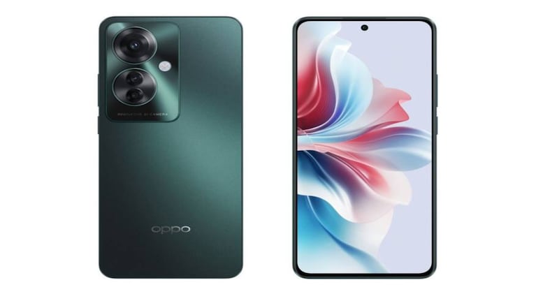 OPPO Reno11 F 5G llega con un panel AMOLED de 6,7 pulgadas sin bordes y carga completa en 48 minutos