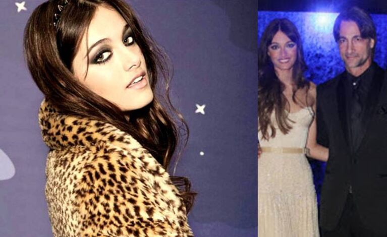Oriana Sabatini contó que sus amigas "piropean" a su papá (Fotos: Web). 