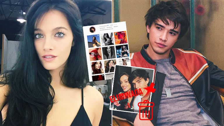 Oriana Sabatini eliminó todas las fotos de Julián Serrano de su Instagram, tras tres años de amor 