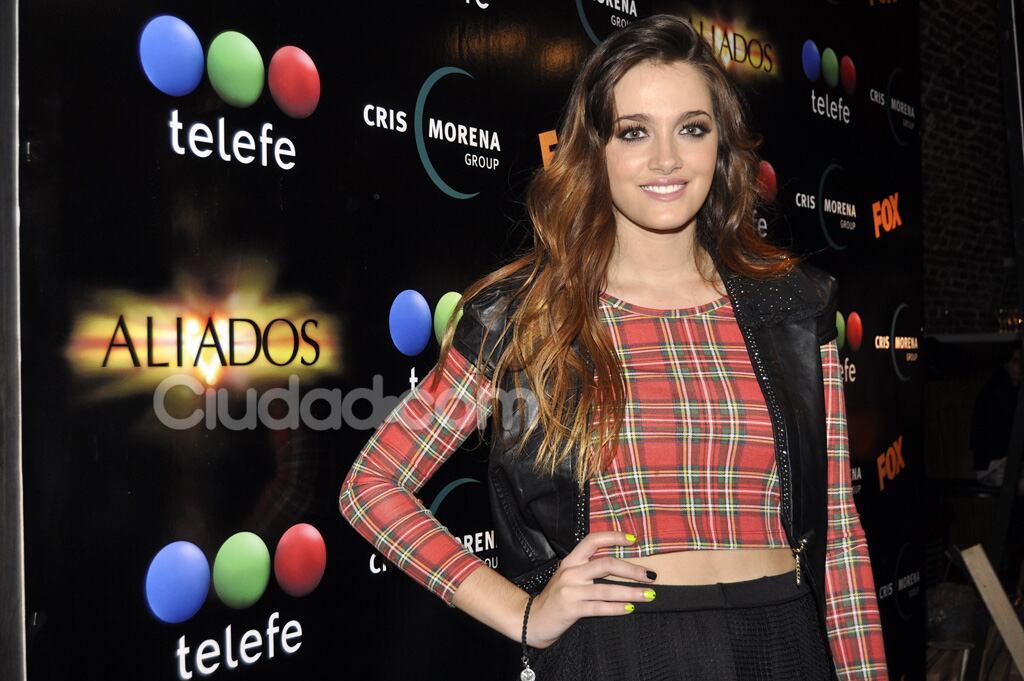 Oriana Sabatini en la presentación de la segunda temporada de Aliados. (Foto: Jennifer Rubio - Ciudad.com)