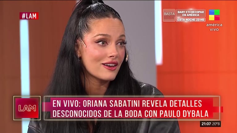 Oriana Sabatini en LAM.