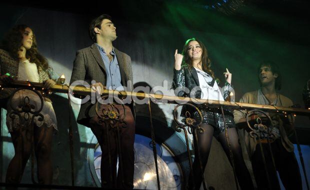 Oriana Sabatini en pleno show de presentación de Aliados. (Foto: Jennifer Rubio-Ciudad.com)