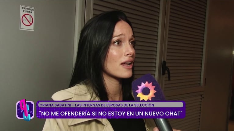 Oriana Sabatini habló en Puro Show (Foto: captura de eltrece).