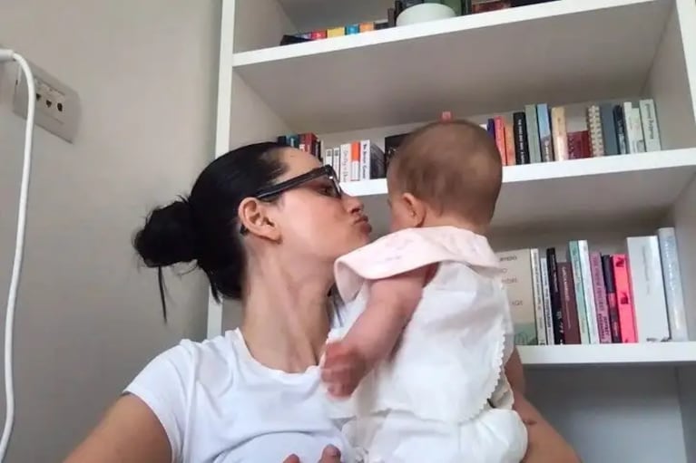 Oriana Sabatini mostró las fotos más tiernas de Gia y sorprendió con su intimidad familiar. Crédito: Instagram