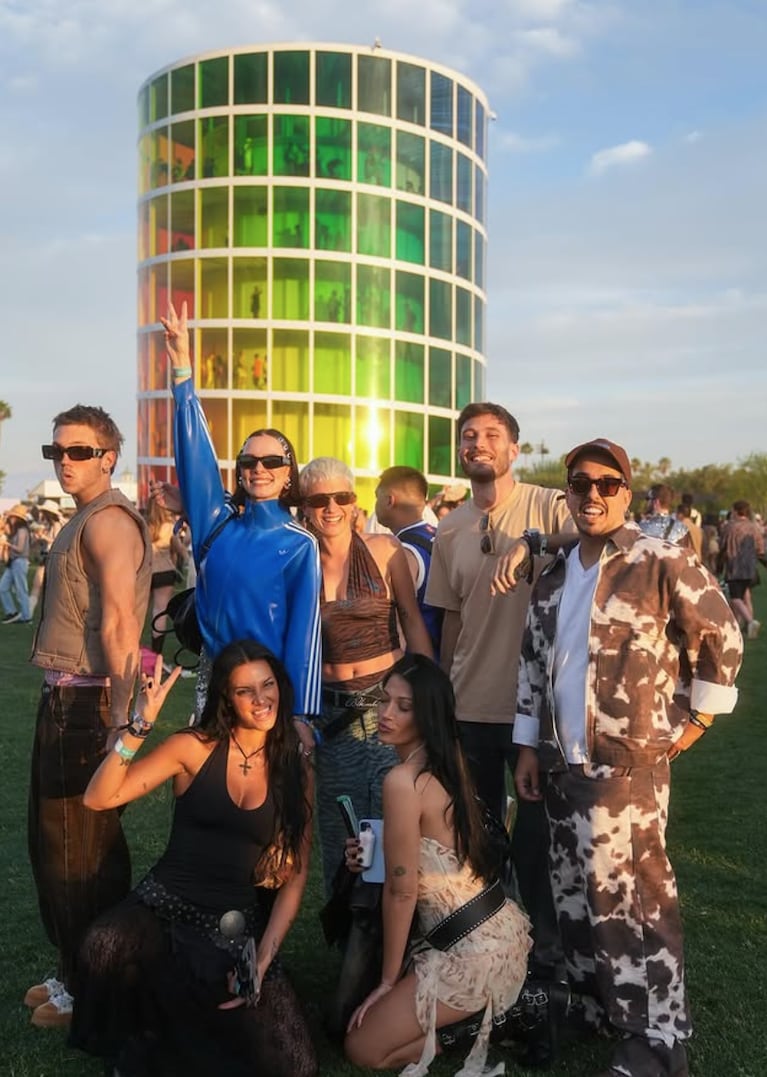 Oriana Sabatini se lookeó para Coachella 2025. Foto: IG | orianasabatini