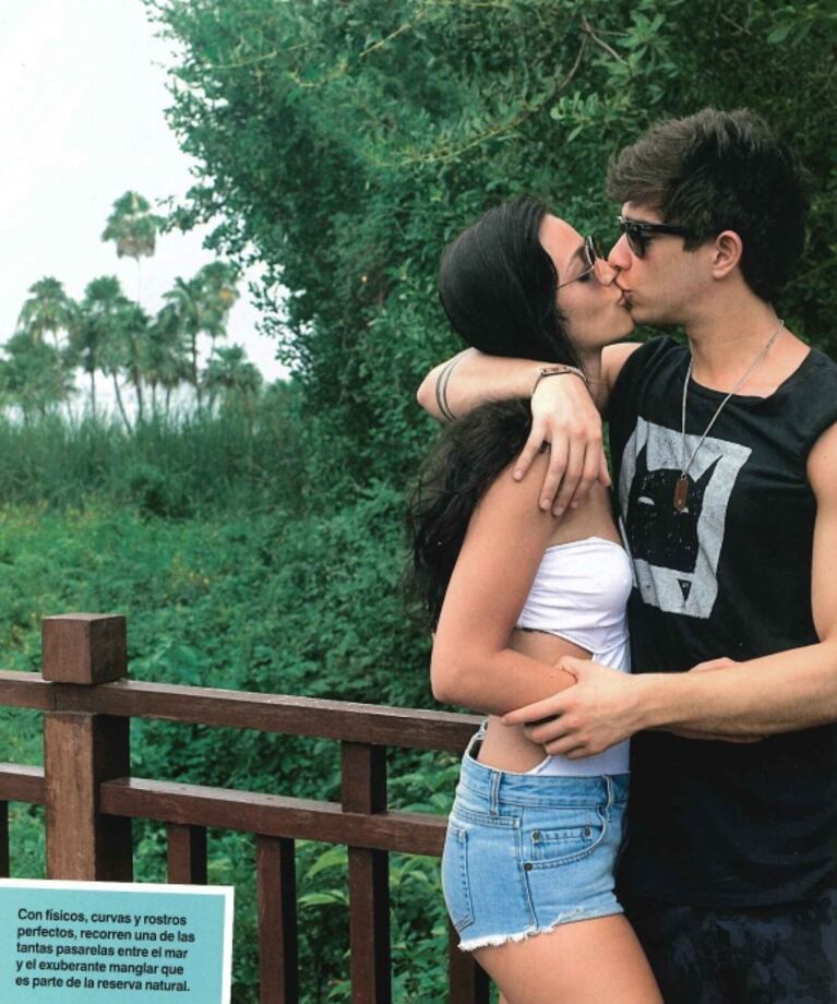 Oriana Sabatini y Julián Serrano, súper enamorados en México: "Somos una pareja muy pasional"