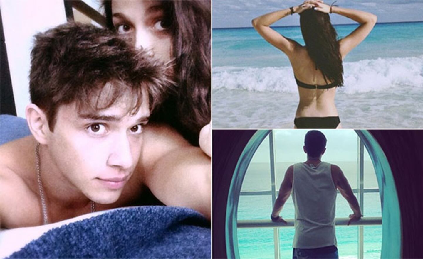 Oriana Sabatini y Julián Serrano, vacaciones románticas en Cancún: fotos íntimas y sexies (Foto: Instagram)
