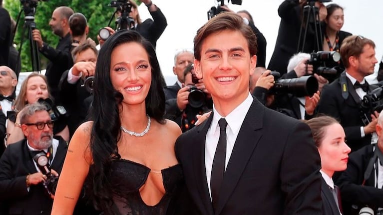 Oriana Sabatini y Paulo Dybala.