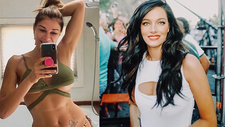 Oriana, sorprendida ante la foto hot de su mamá.