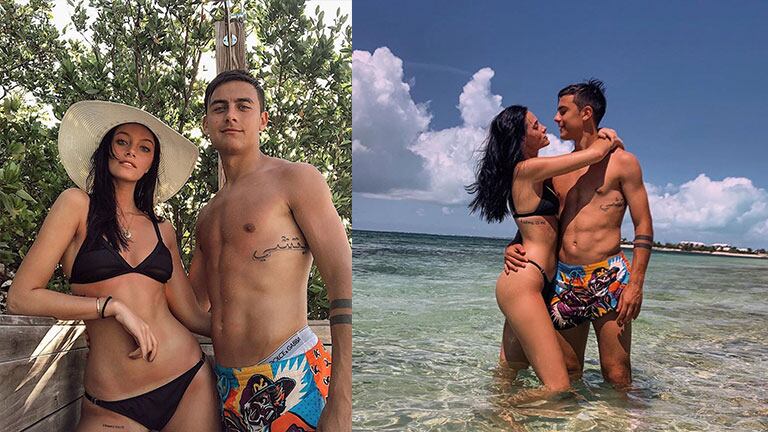 Oriana y Paulo están de vacaciones con amigos.