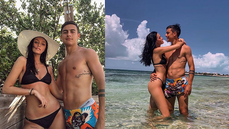Oriana y Paulo están de vacaciones con amigos.