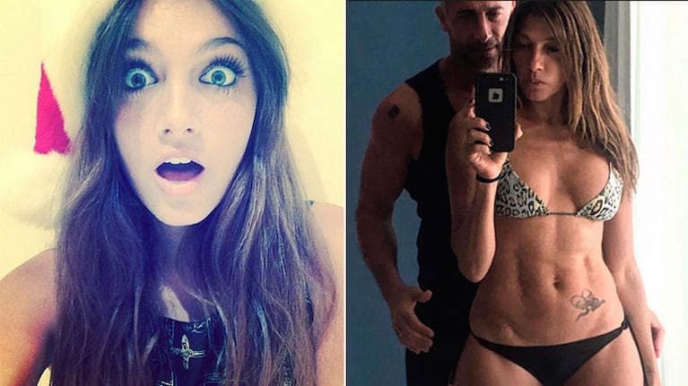 Oriana y una confesión hot sobre sus padres. (Fotos: Instagram)