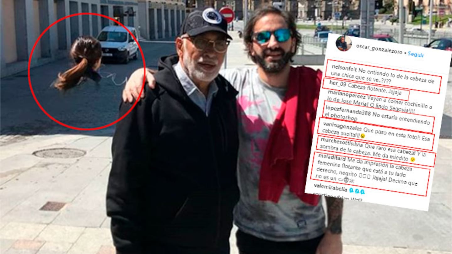 Oscar González Oro publicó una llamativa foto