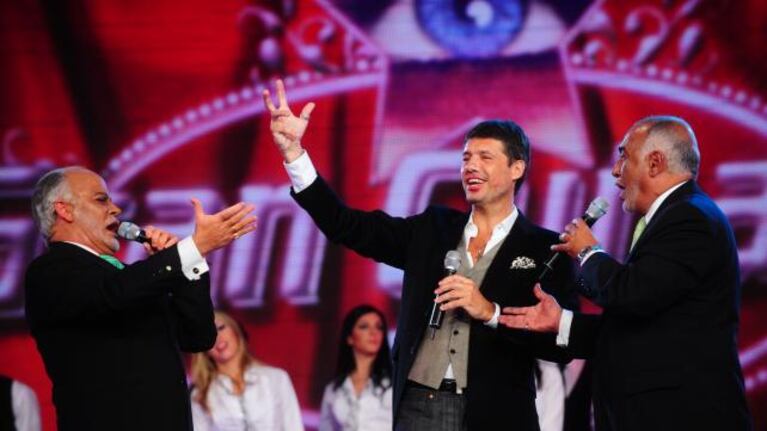 Oscar González Oro se acerca a Marcelo Tinelli