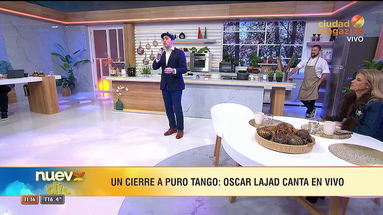 Oscar Lajad en Nuevo Día (Foto: captura de Ciudad Magazine).