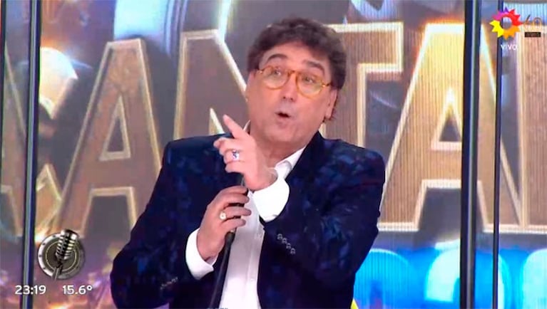 Oscar Mediavilla, a horas de la gran final del Cantando: “No invitaría a comer a mi casa a Alex Caniggia; no tiene límites 