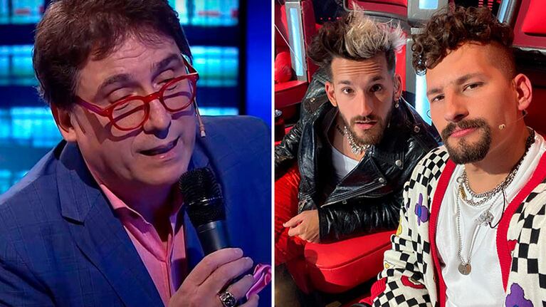 Oscar Mediavilla, ácido por la inclusión de Mau y Ricky en La Voz Agentina: Están porque tienen seguidores