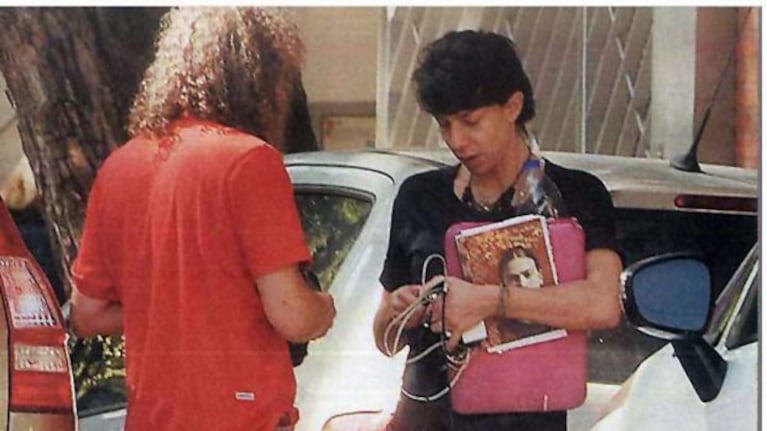 Oscar Righi y Romina Gaetani. (Foto: Revista Paparazzi)