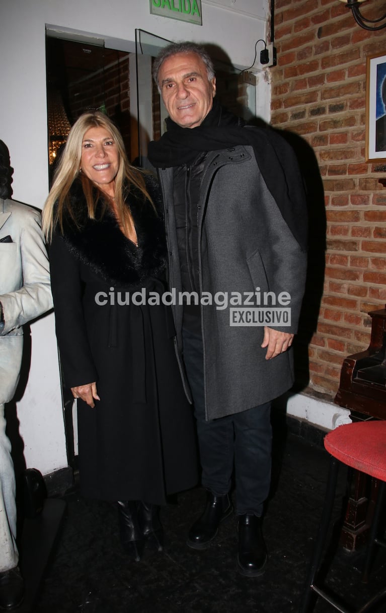 Oscar Ruggeri y Nancy Otero