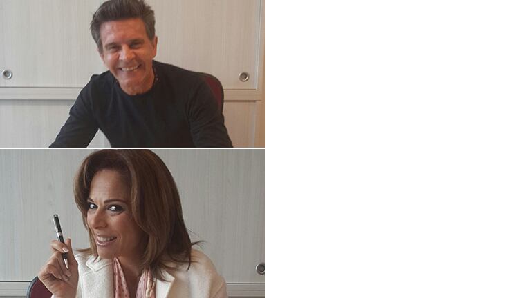 Osvaldo Laport e Iliana Calabró firmaron para el verano junto a Flor de la Ve