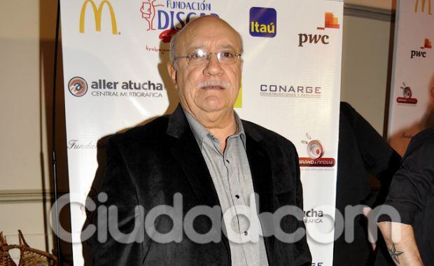 Osvaldo Santoro en la gala de Discar. (Foto: Jennifer Rubio)