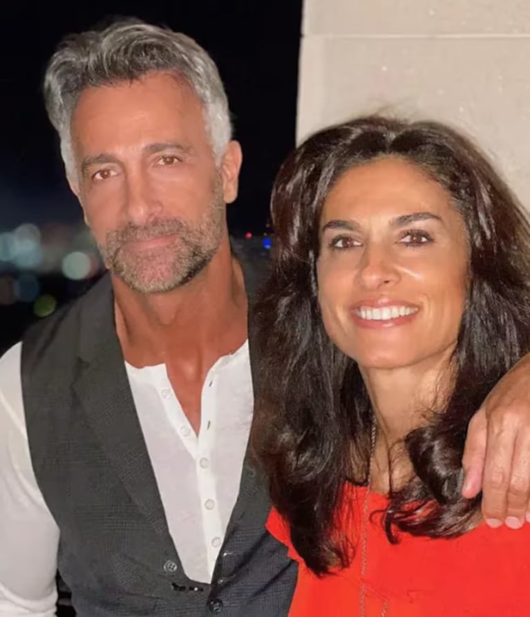 Osvaldo y Gabriela Sabatini