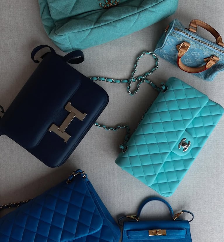 Otras carteras que presumió Wanda Nara en sus redes sociales (Foto: IG @wanda_nara)