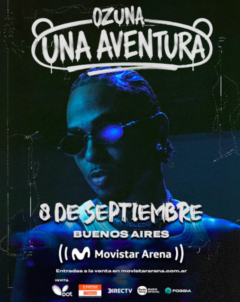 Ozuna vuelve a la Argentina con “Una Aventura World Tour” (foto de prensa)