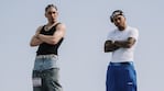 Ozuna y Omar Courtz
