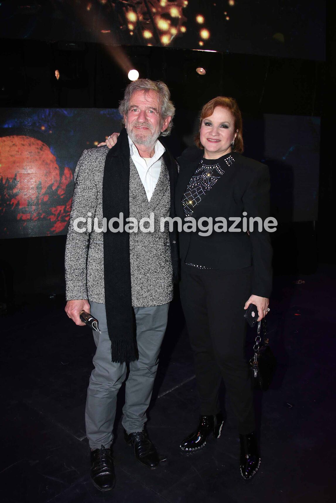 Pablo Alarcón y Lucía Galán en la gala de Siddharta (Foto: Movilpress)