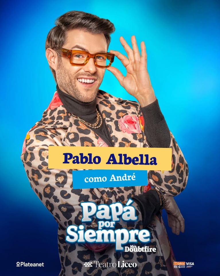 Pablo Albella es André en Papá por Siempre. (Foto: @holaestapablo)