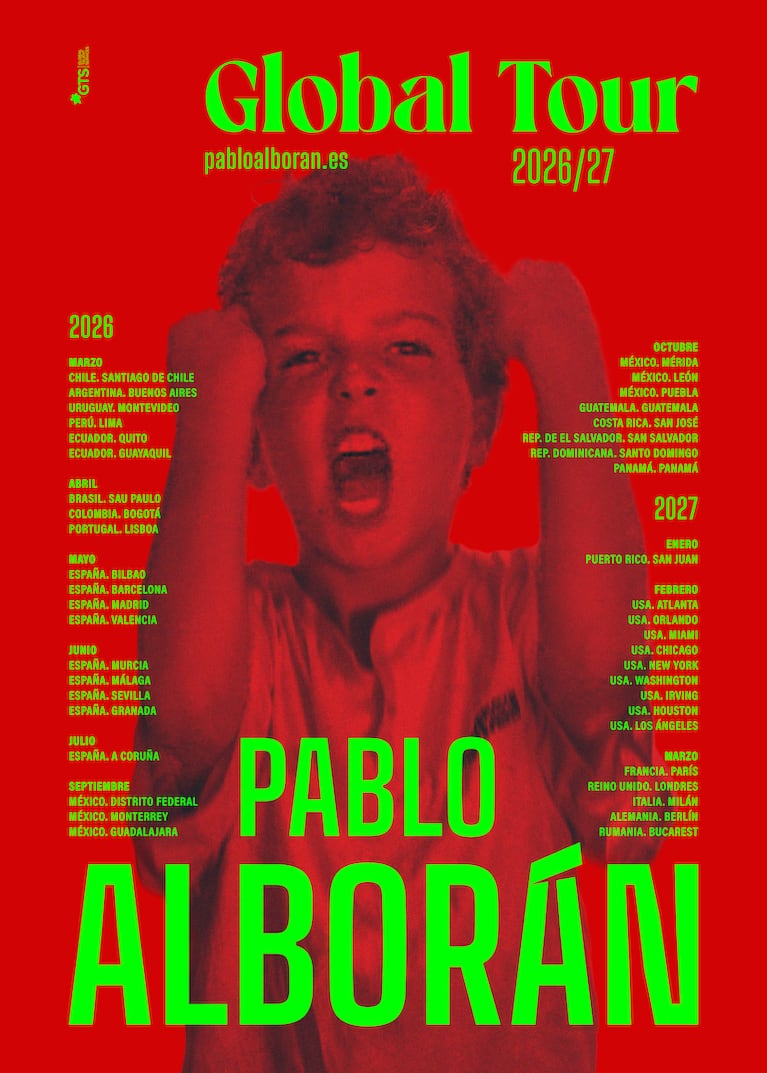 Pablo anunció el tour mundial.