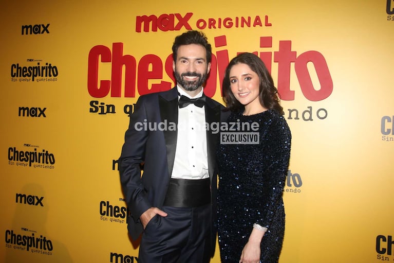 Pablo Cruz Guerrero y Paola Montes de Oca (Foto: Movilpress)
