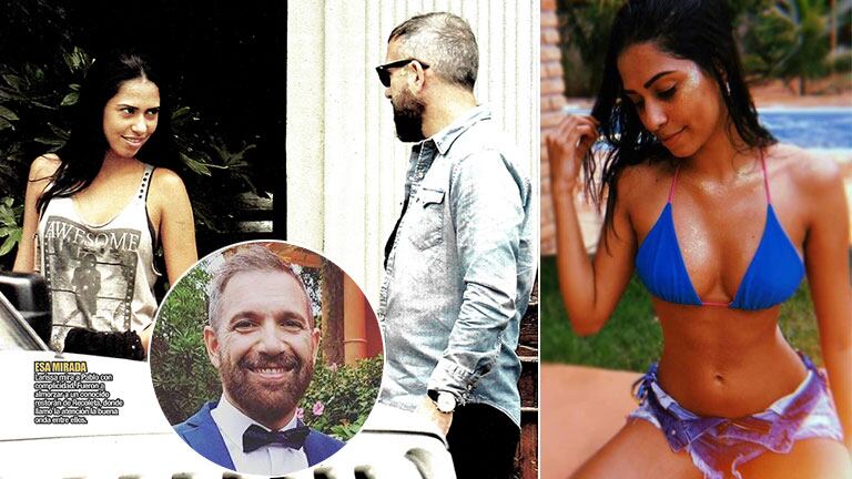 Pablo Duggan, de novio con Larissa Sorato. Foto: revista Paparazzi e Instagram