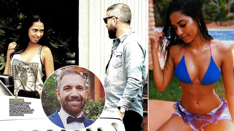 Pablo Duggan, de novio con Larissa Sorato. Foto: revista Paparazzi e Instagram