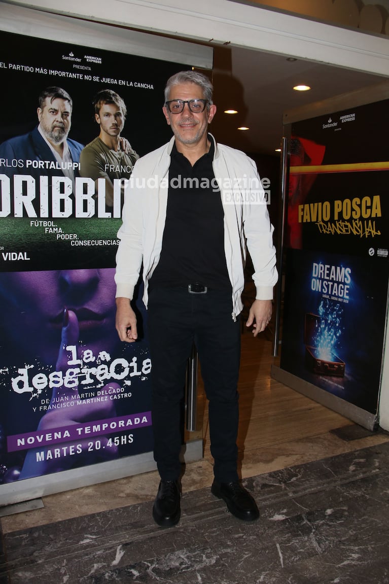 Pablo Echarri en el estreno de Dribbling (Foto: Movilpress).