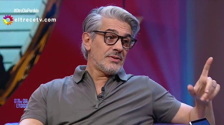 Pablo Echarri en Otro Día Perdido (Foto: captura de eltrece).