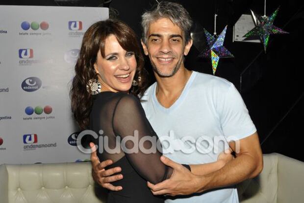 Pablo Echarri junto a Nancy Dupláa. (Foto: Ciudad.com)