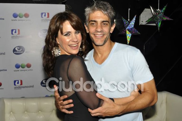 Pablo Echarri junto a Nancy Dupláa. (Foto: Ciudad.com)