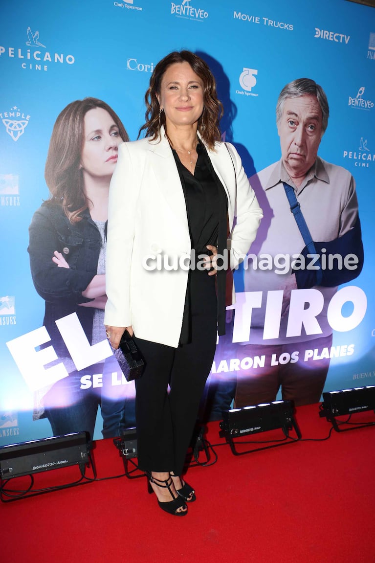 Pablo Echarri, juntos en el estreno de El retiro. Foto: Movilpress