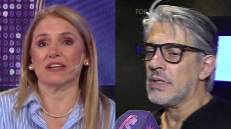 Pablo Echarri y Fernanda Iglesias (Fotos: capturas eltrece)