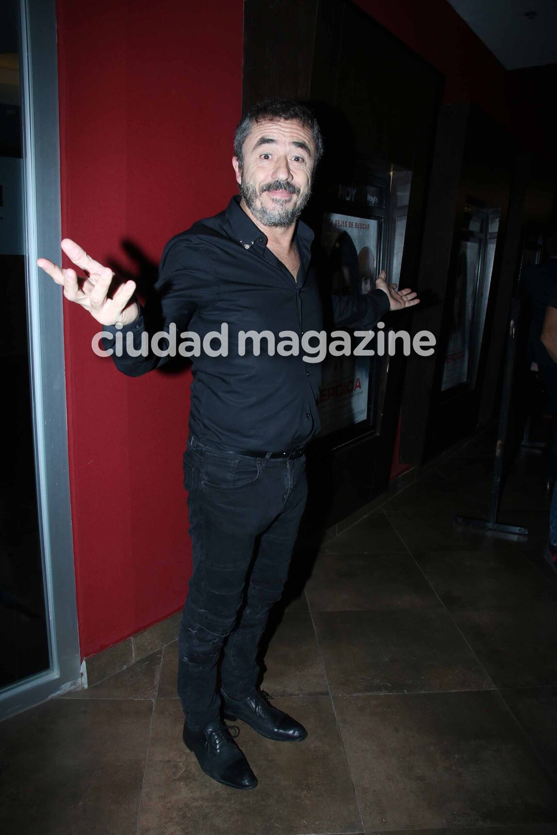 Pablo Granados, en la premiere de Perdida. (Foto: Movilpress)