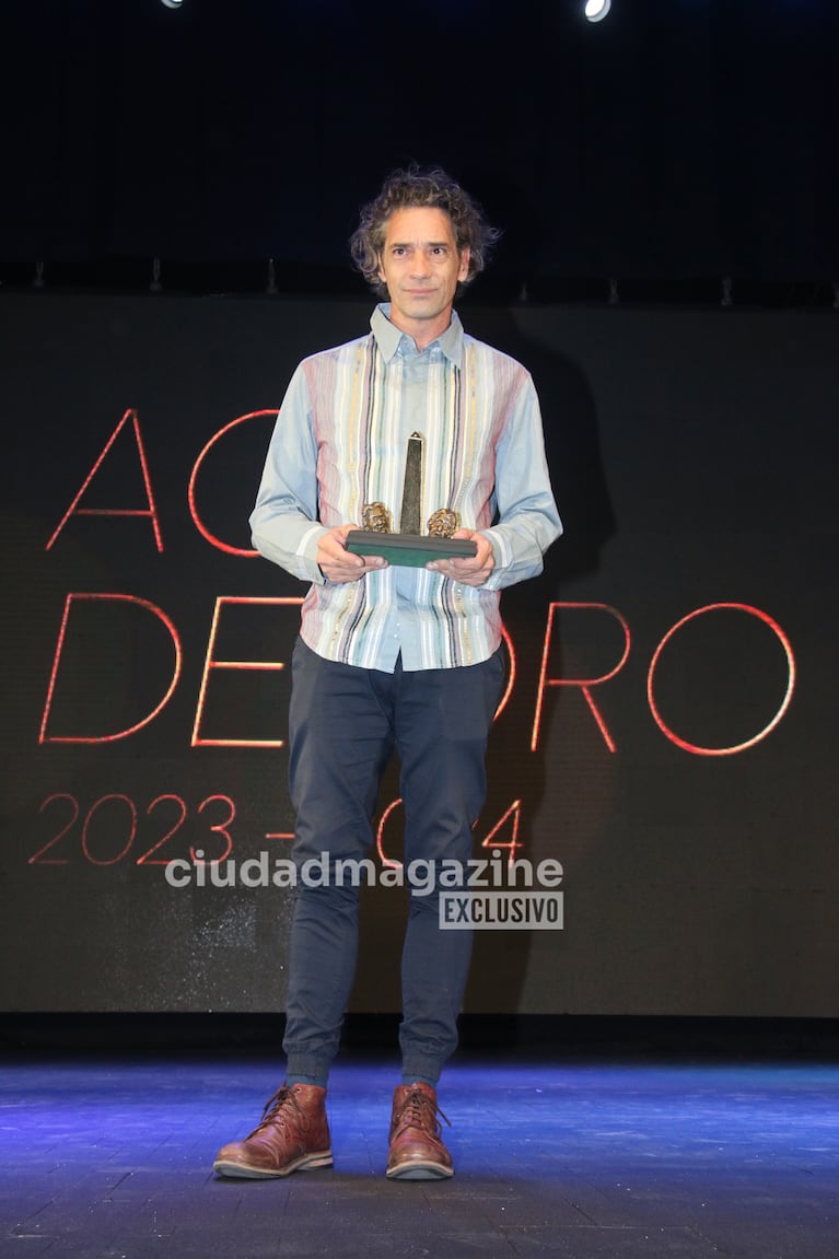 Pablo Mariuzzi, ganador del ACE de Oro.