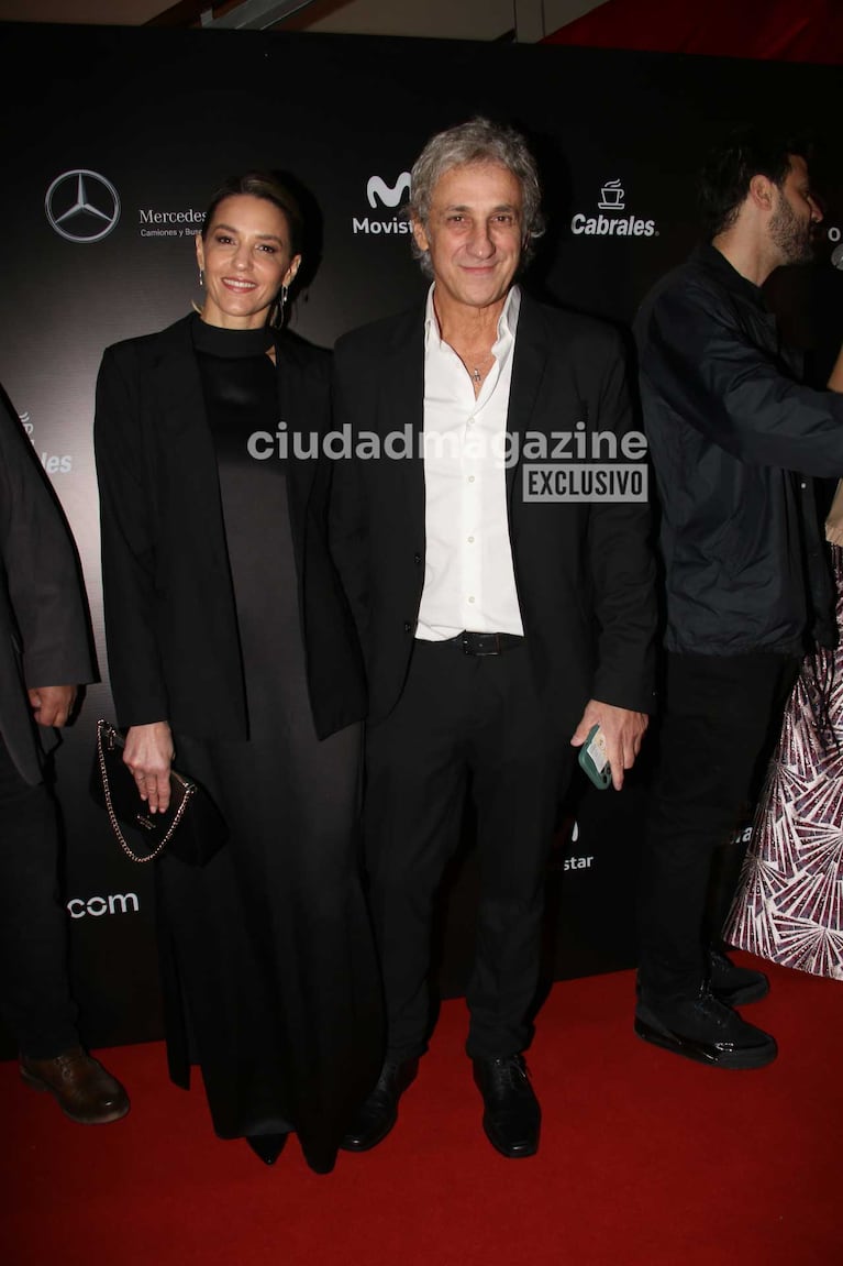 Pablo Novak con Marina Bazzani (Foto: Movilpress)